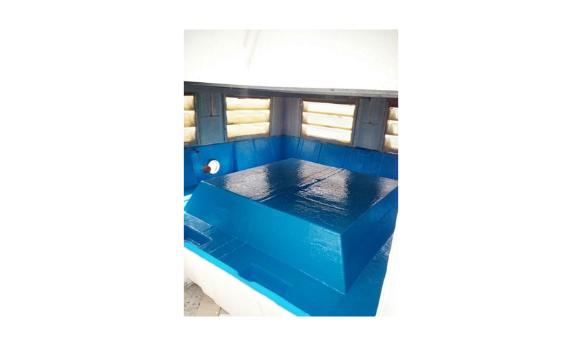 حوضچه برج خنک کننده